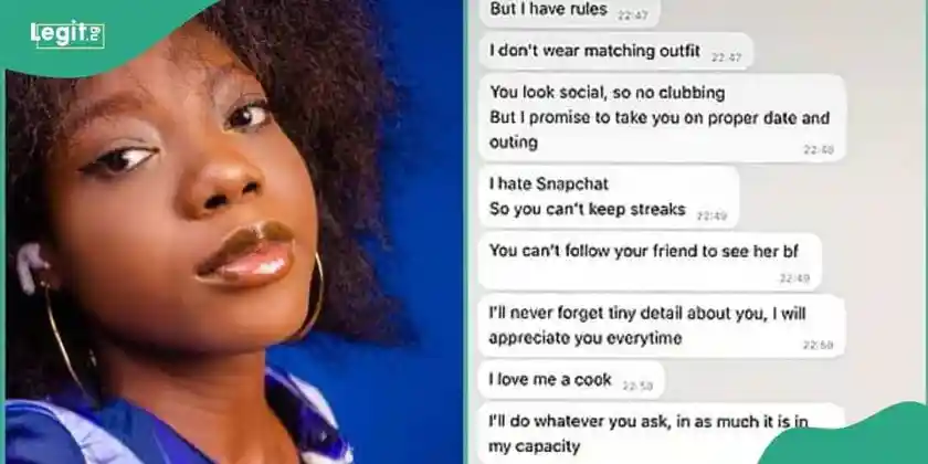 "Never follow your BFF to see her bae": Man in talking stage gives lady 20 rules